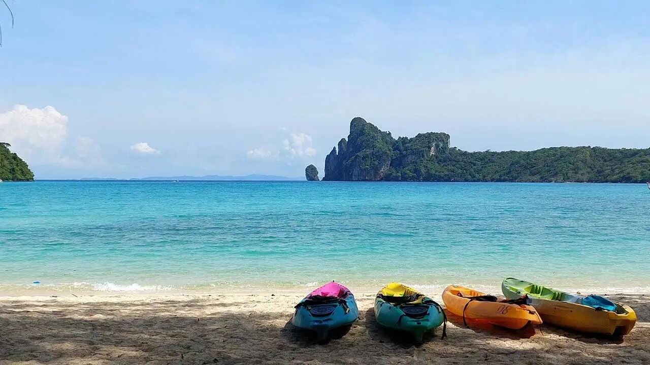 Begin your historical exploration with Ao Nang’s tranquil ambiance